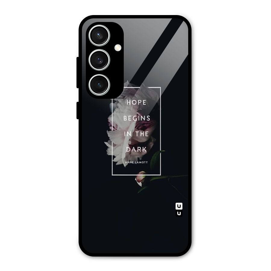 Dark Hope Glass Back Case for Galaxy S23 FE