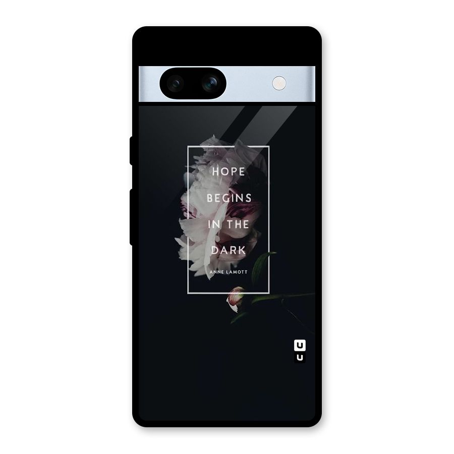 Dark Hope Glass Back Case for Google Pixel 7a
