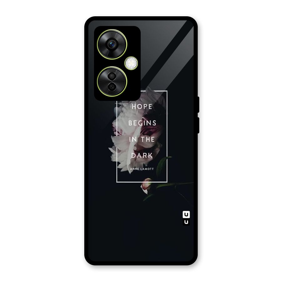 Dark Hope Glass Back Case for OnePlus Nord CE 3 Lite