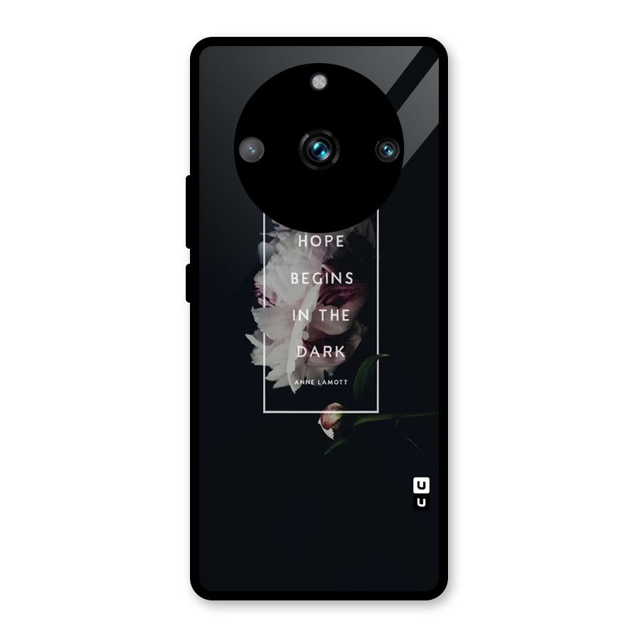 Dark Hope Glass Back Case for Realme 11 Pro Plus