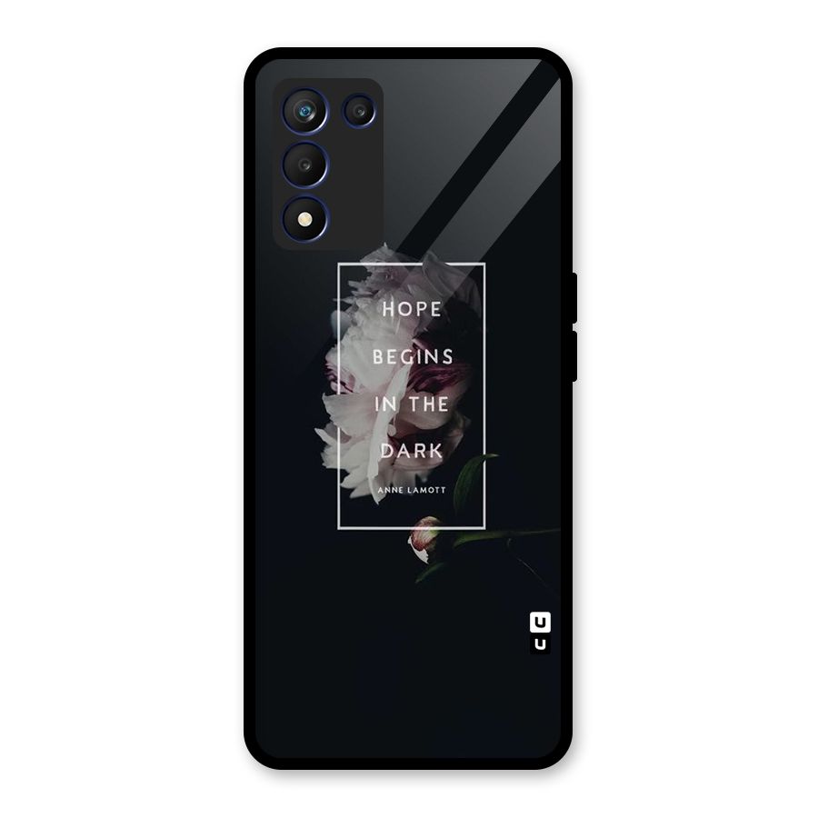 Dark Hope Glass Back Case for Realme 9 5G Speed