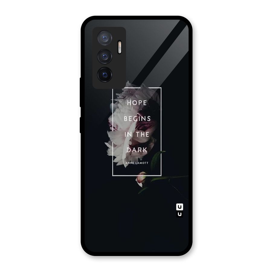 Dark Hope Glass Back Case for Vivo V23e