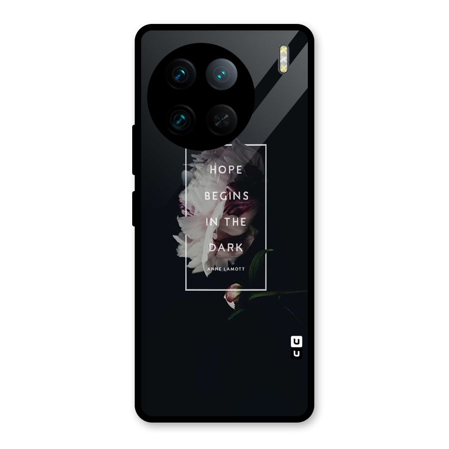 Dark Hope Glass Back Case for Vivo X90 Pro