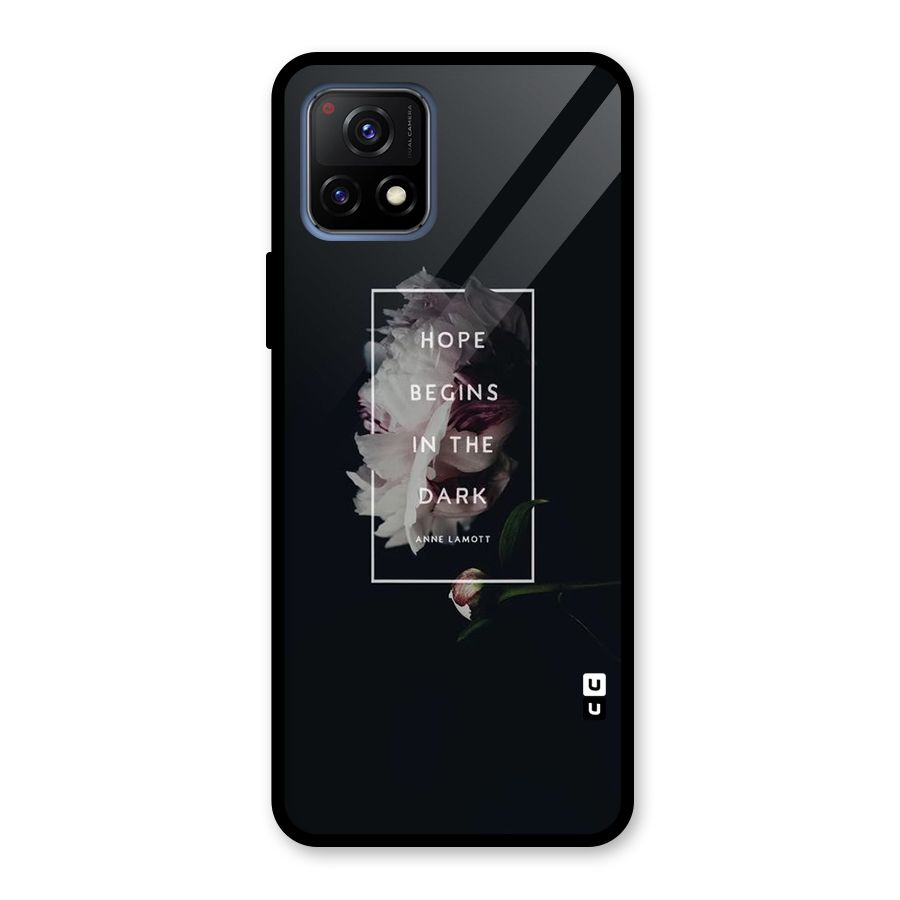 Dark Hope Glass Back Case for Vivo Y72 5G