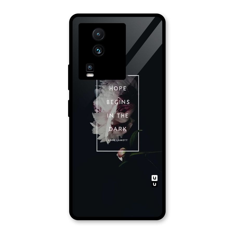 Dark Hope Glass Back Case for Vivo iQOO Neo 7