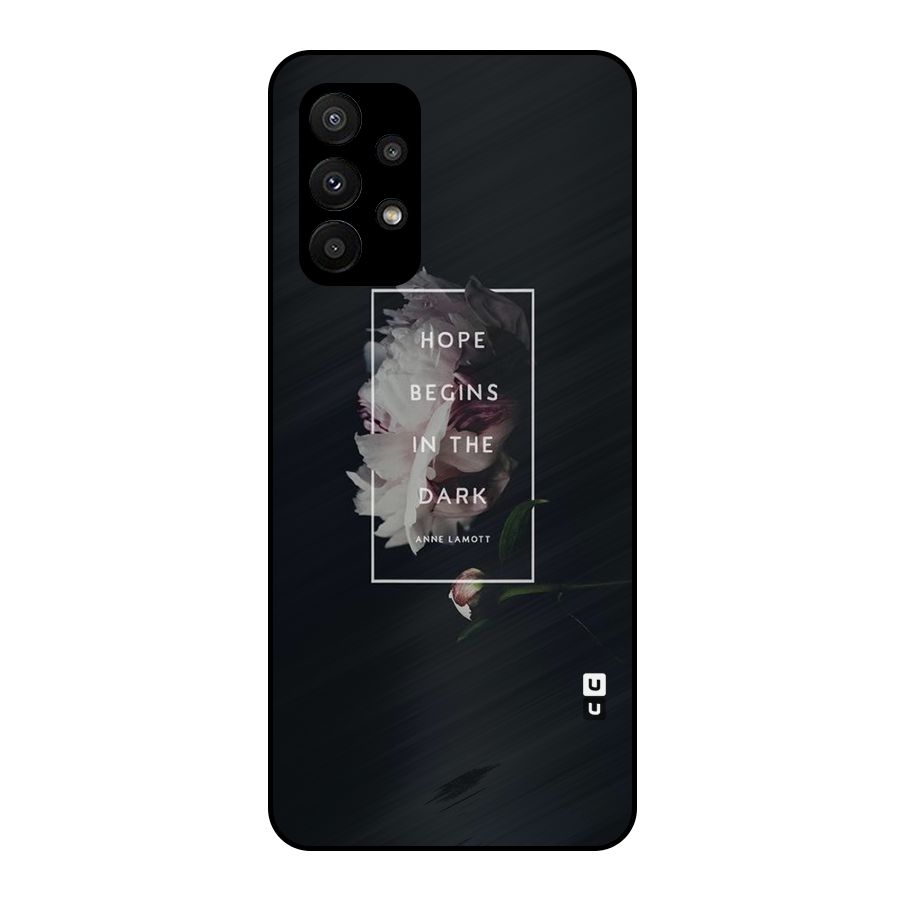 Dark Hope Metal Back Case for Galaxy A23