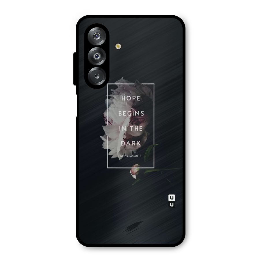 Dark Hope Metal Back Case for Galaxy A26