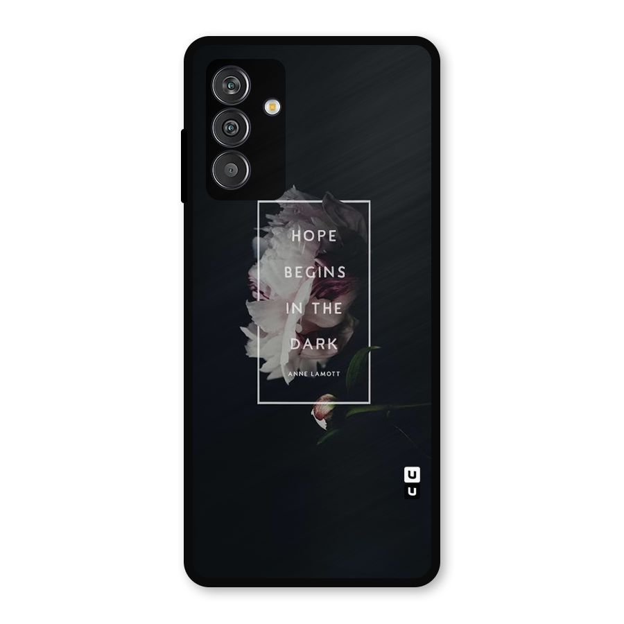 Dark Hope Metal Back Case for Galaxy F13