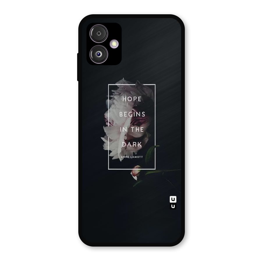 Dark Hope Metal Back Case for Galaxy F14