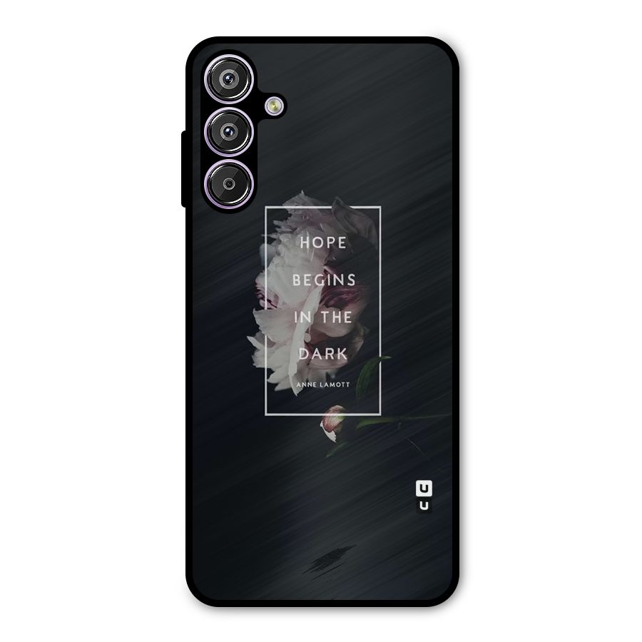 Dark Hope Metal Back Case for Galaxy F15