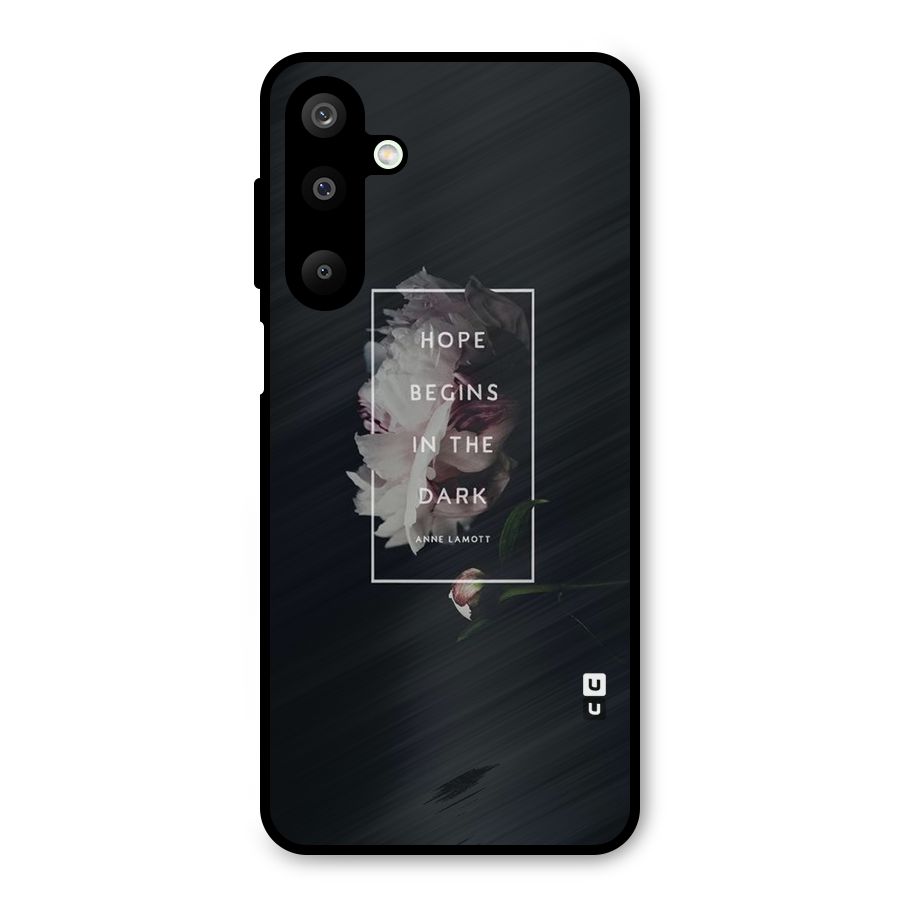 Dark Hope Metal Back Case for Galaxy M16