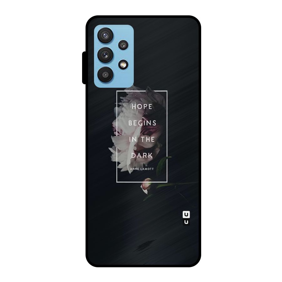 Dark Hope Metal Back Case for Galaxy M32 5G