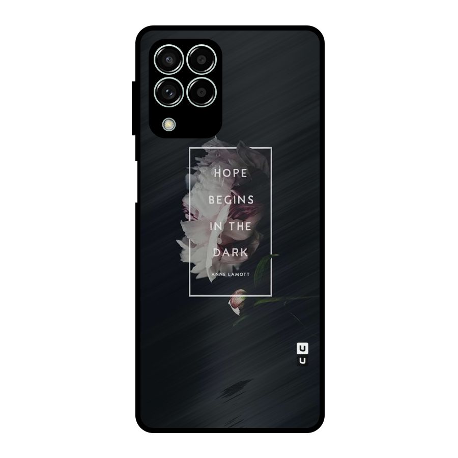 Dark Hope Metal Back Case for Galaxy M33