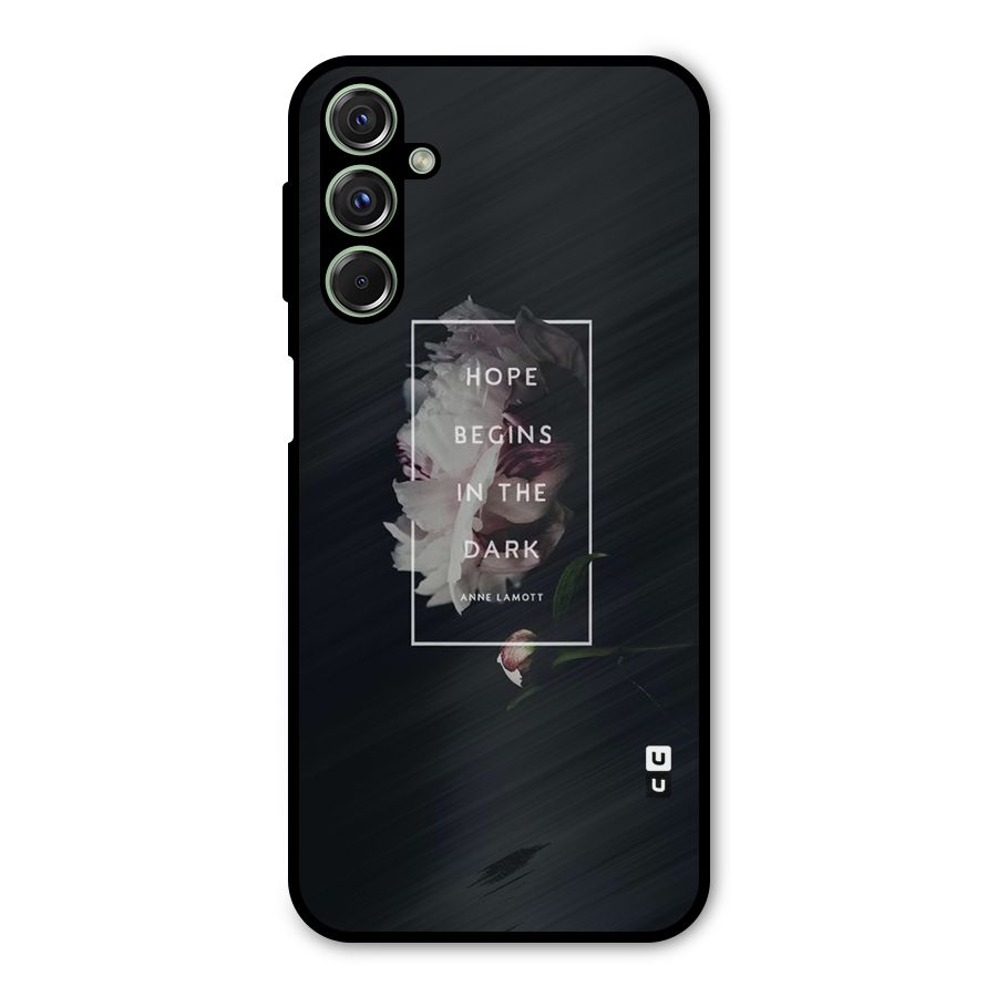 Dark Hope Metal Back Case for Galaxy M34