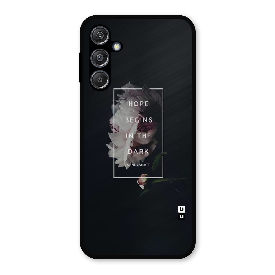 Dark Hope Metal Back Case for Galaxy M34 5G