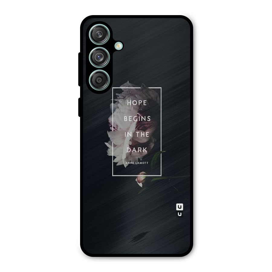 Dark Hope Metal Back Case for Galaxy M55 5G