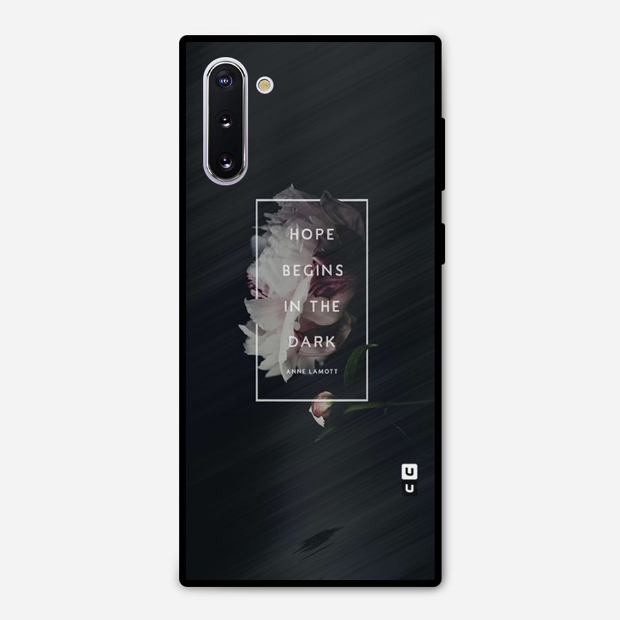 Dark Hope Metal Back Case for Galaxy Note 10