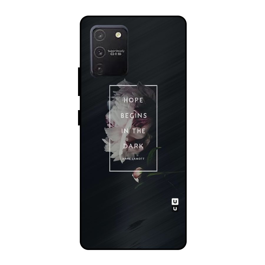 Dark Hope Metal Back Case for Galaxy S10 Lite