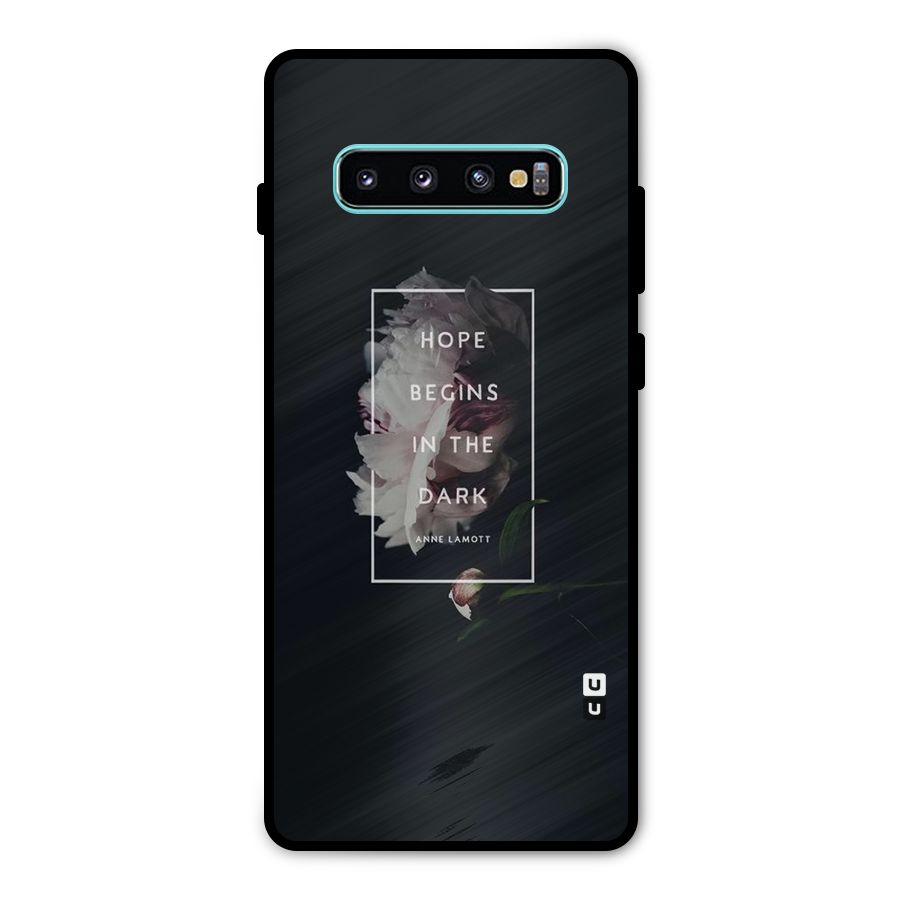 Dark Hope Metal Back Case for Galaxy S10 Plus