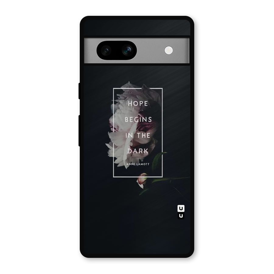 Dark Hope Metal Back Case for Google Pixel 7a
