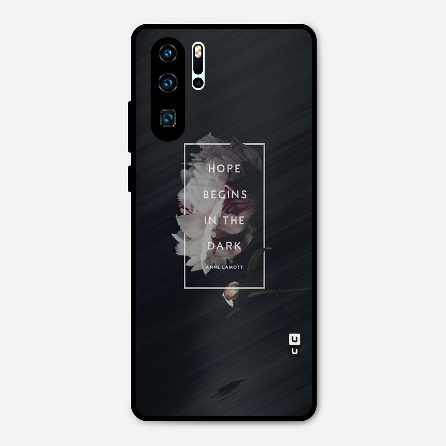 Dark Hope Metal Back Case for Huawei P30 Pro