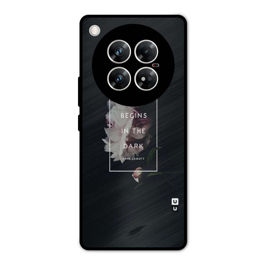 Dark Hope Metal Back Case for Infinix Zero 40 5G