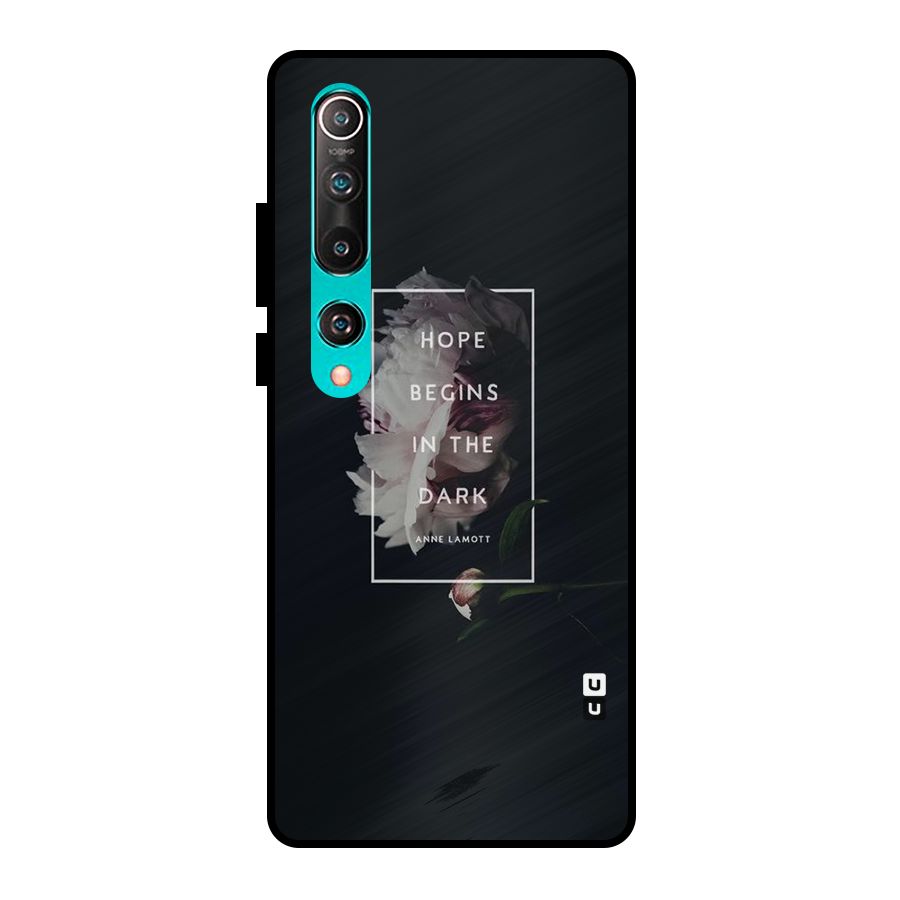 Dark Hope Metal Back Case for Mi 10