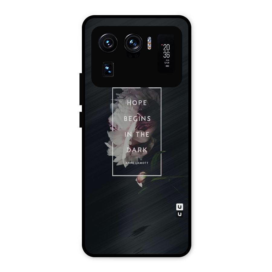 Dark Hope Metal Back Case for Mi 11 Ultra
