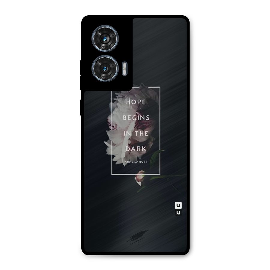 Dark Hope Metal Back Case for Motorola Edge 50 Fusion