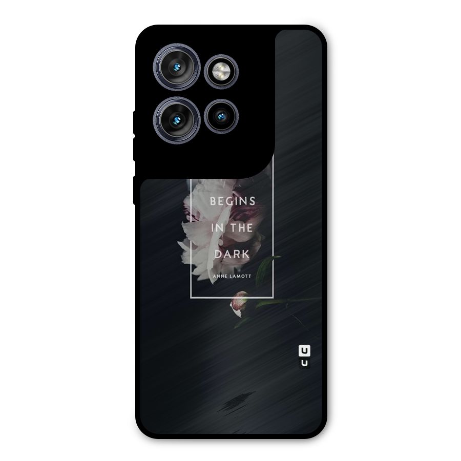 Dark Hope Metal Back Case for Motorola Edge 50 Neo