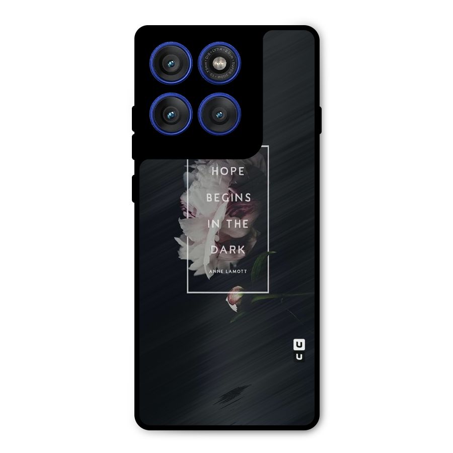 Dark Hope Metal Back Case for Motorola Edge 60 Pro