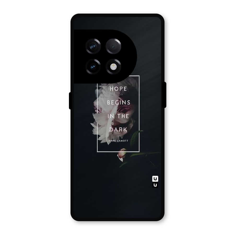 Dark Hope Metal Back Case for OnePlus 11R