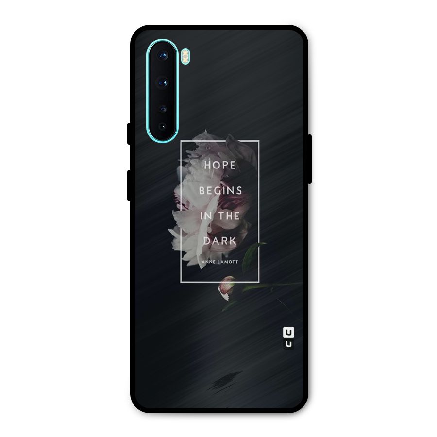 Dark Hope Metal Back Case for OnePlus Nord