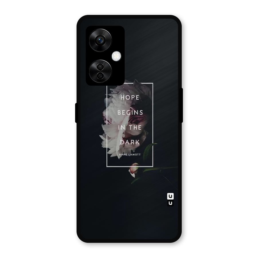 Dark Hope Metal Back Case for OnePlus Nord CE 3 Lite