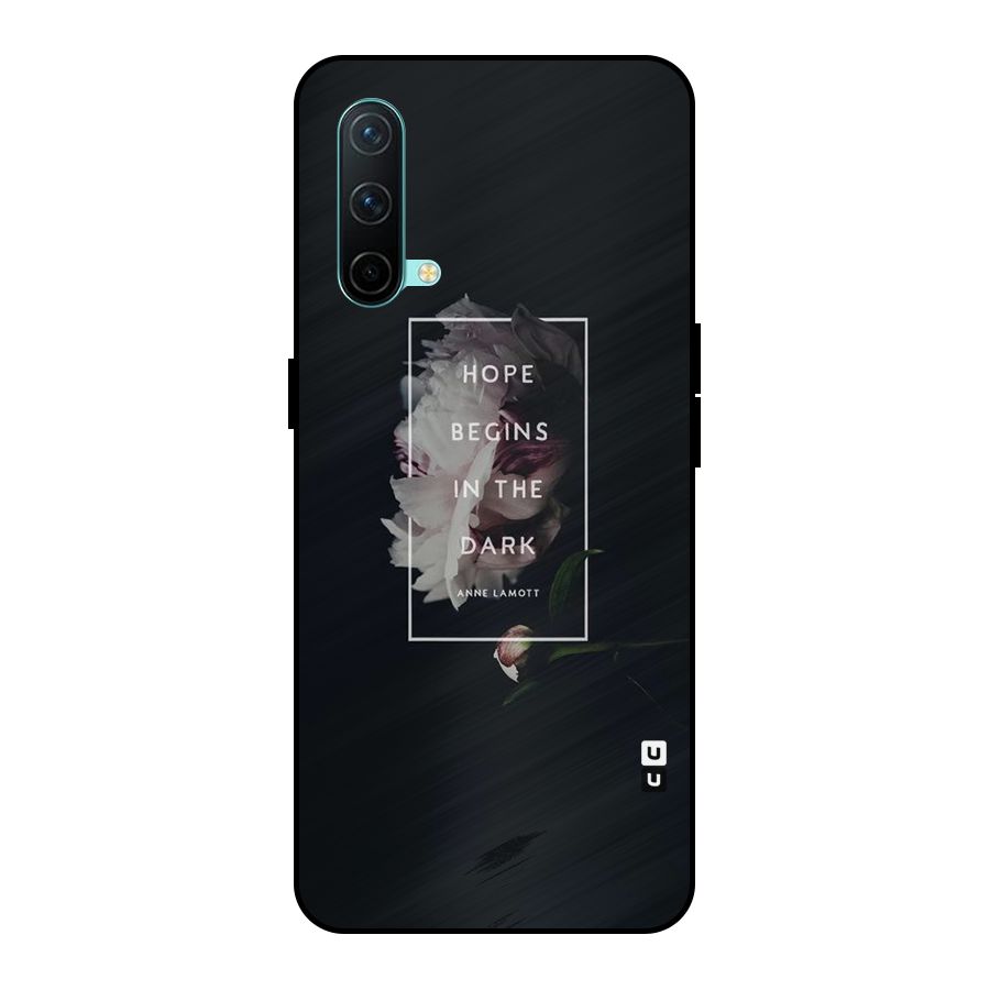 Dark Hope Metal Back Case for OnePlus Nord CE 5G