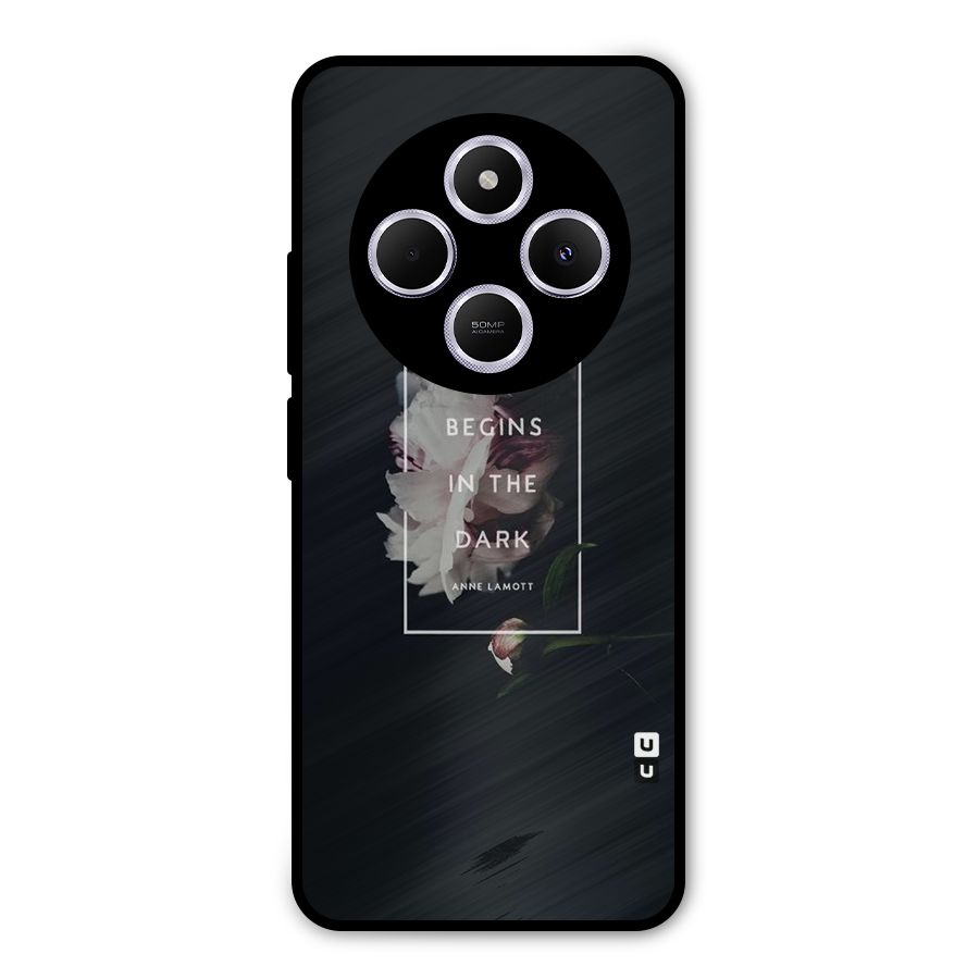 Dark Hope Metal Back Case for Poco C75 5G