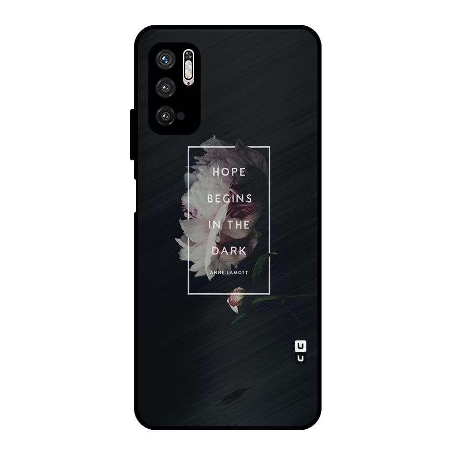 Dark Hope Metal Back Case for Poco M3 Pro 5G