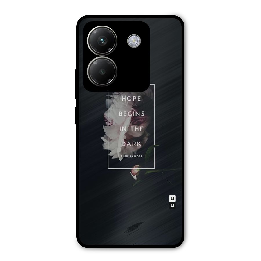 Dark Hope Metal Back Case for Poco M7 Pro 5G