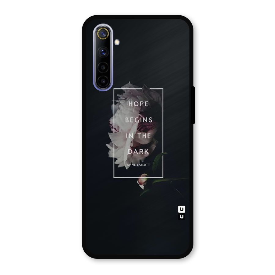 Dark Hope Metal Back Case for Realme 6