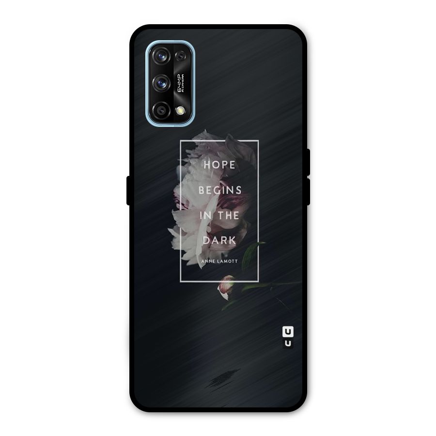 Dark Hope Metal Back Case for Realme 7 Pro
