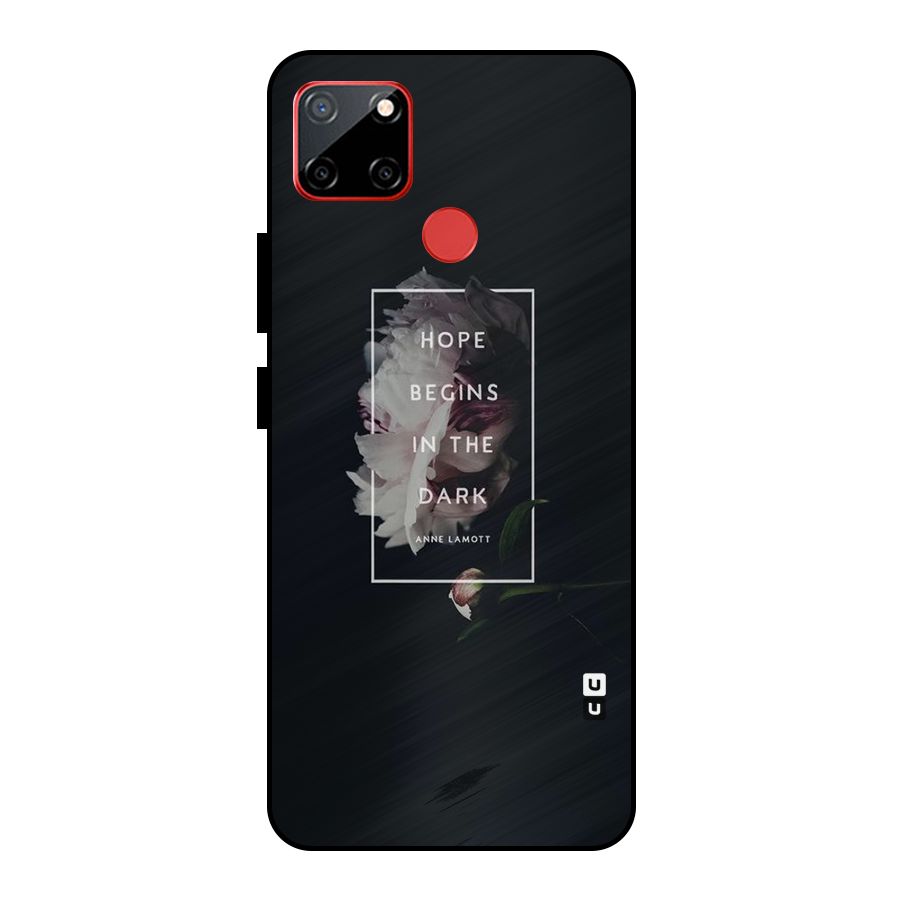 Dark Hope Metal Back Case for Realme C12