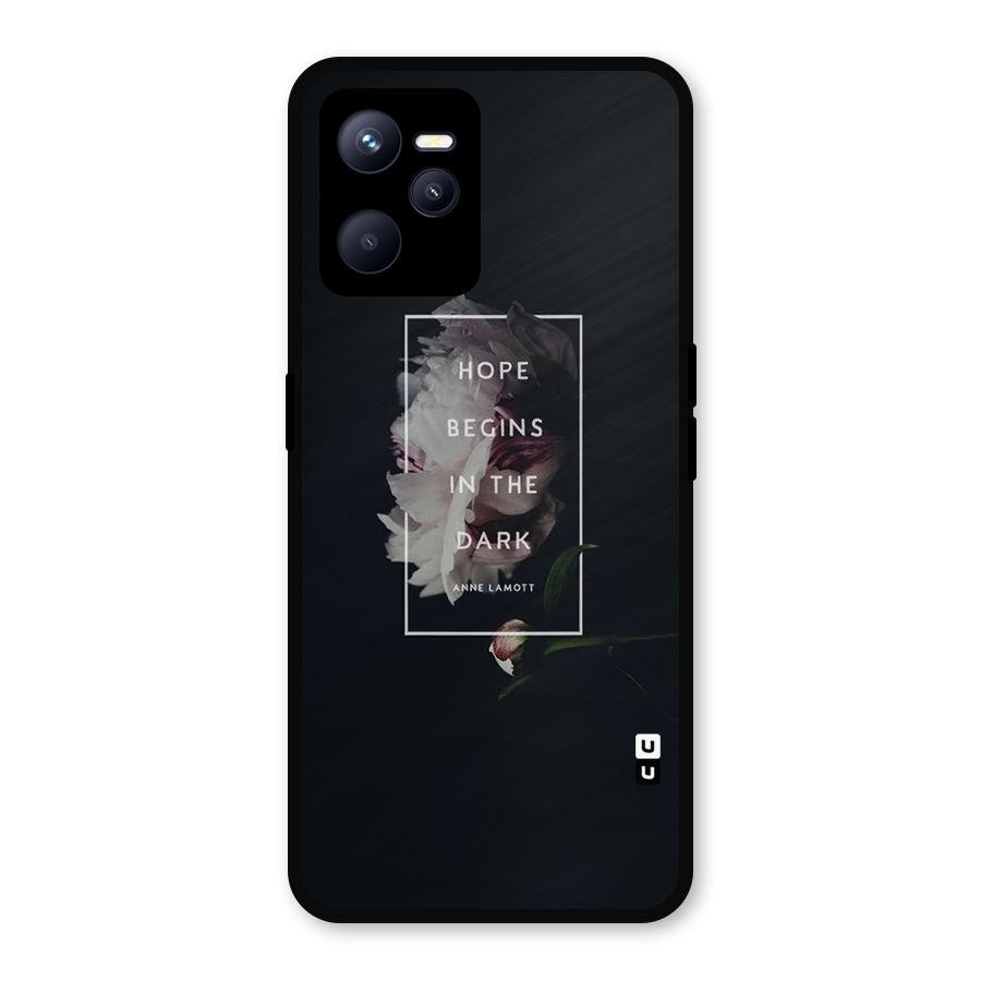 Dark Hope Metal Back Case for Realme C35