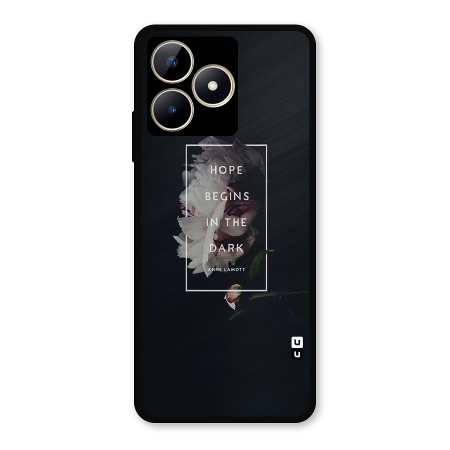 Dark Hope Metal Back Case for Realme C53