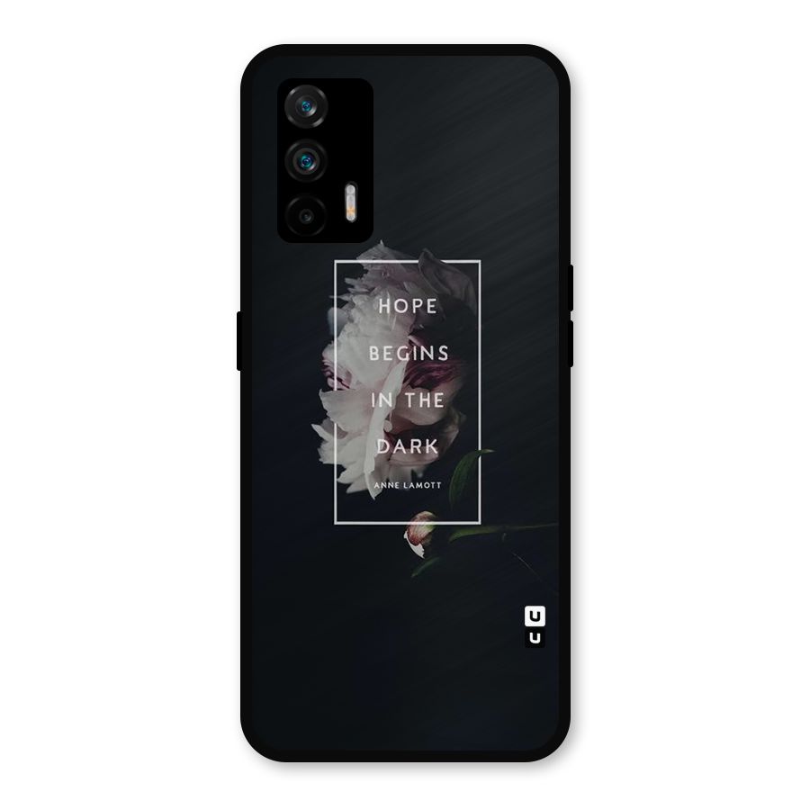 Dark Hope Metal Back Case for Realme GT 5G