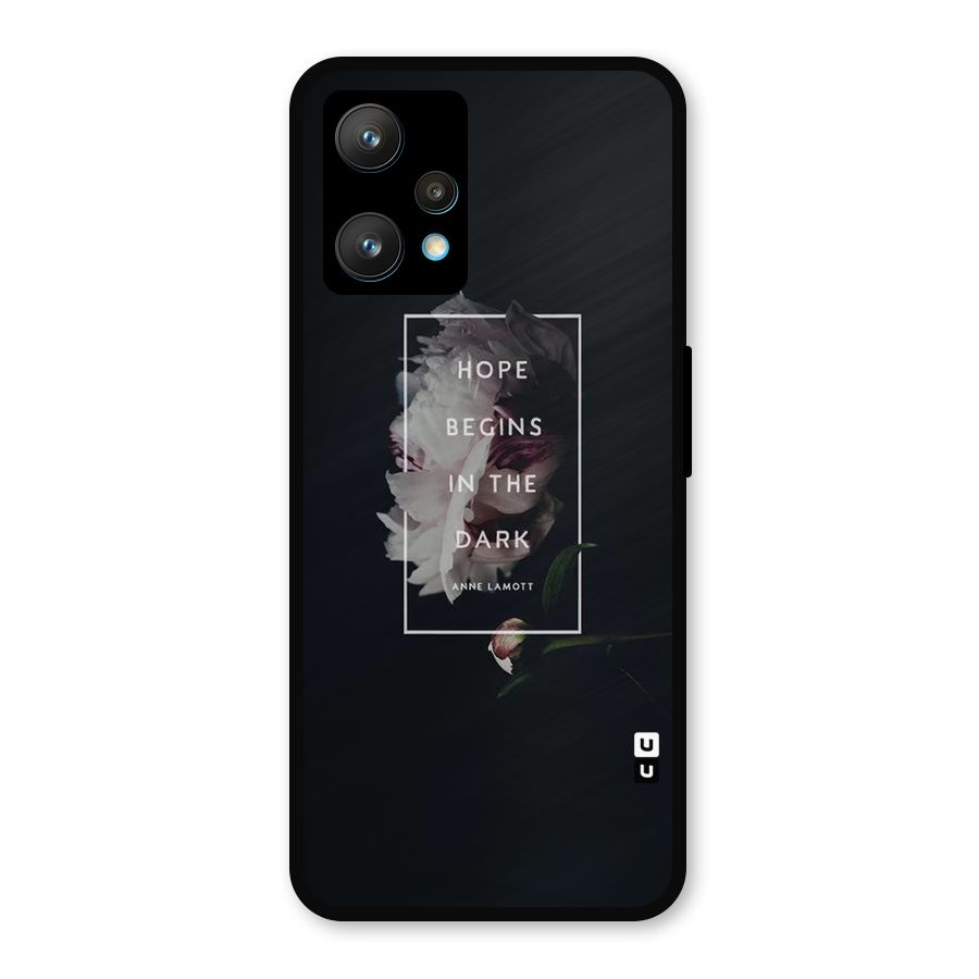 Dark Hope Metal Back Case for Realme Narzo 50 Pro