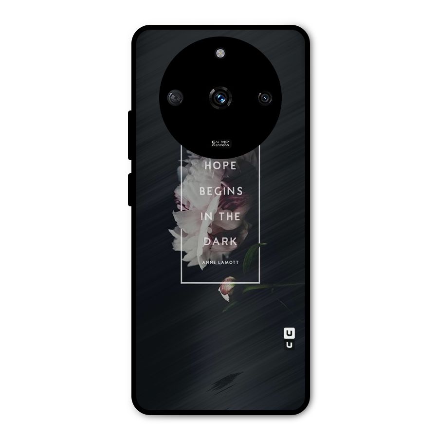 Dark Hope Metal Back Case for Realme Narzo 60 5G
