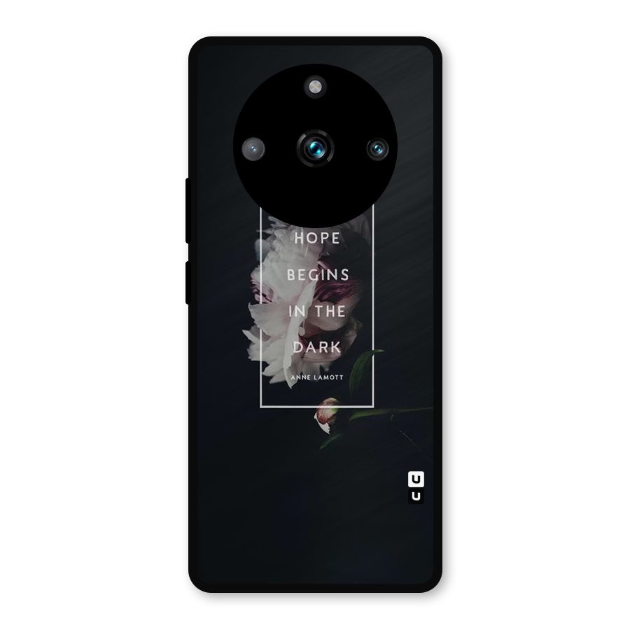 Dark Hope Metal Back Case for Realme Narzo 60 Pro