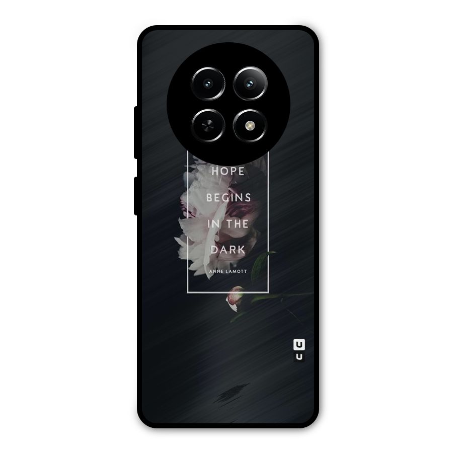 Dark Hope Metal Back Case for Realme Narzo 70x 5G