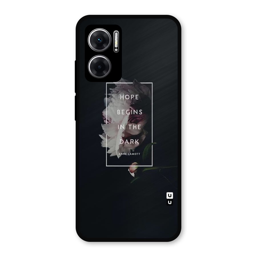 Dark Hope Metal Back Case for Redmi 11 Prime 5G