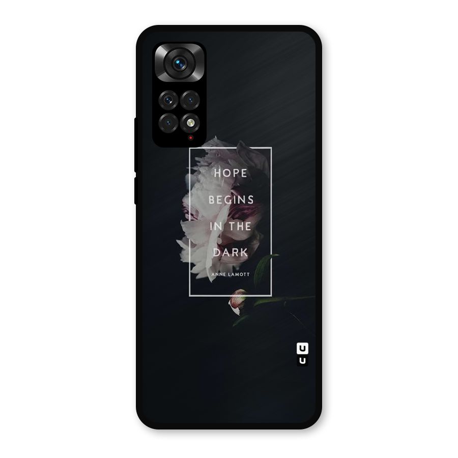 Dark Hope Metal Back Case for Redmi Note 11s
